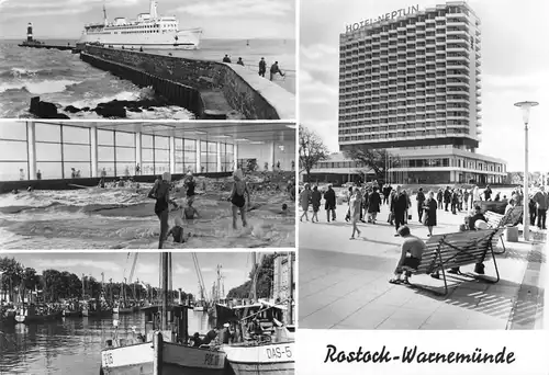 Rostock-Warnemünde Fährschiff Schwimmbad Strom Hotel gl1981 170.224