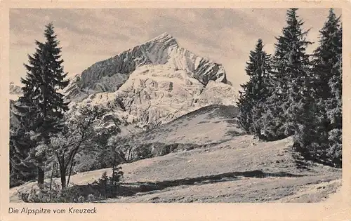 Die Alpspitze vom Kreuzeck ngl 170.543