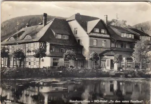 Ilsenburg, Harz, HO-Hotel "Zu den roten Forellen" ngl G5383