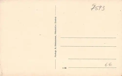 Ottenhöfen/Schwarzwald Wirtschaft zum Waldhorn Unterwasser ngl 170.299