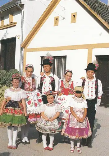 Öcsény, Volkstracht von Sarköz ngl G3795