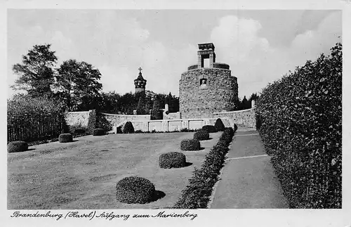 Brandenburg (Havel) Aufgang zum Marienberg ngl 168.641