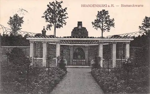 Brandenburg (Havel) Bismarckwarte gl1909 168.647