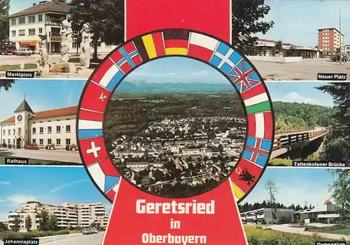 Geretsried, Oberbayern, Mehrbildkarte ngl G6696