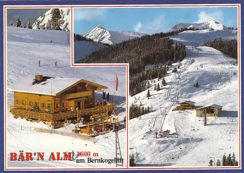 Saalbach, Bär'n Alm am Bernkogellift ngl G4553