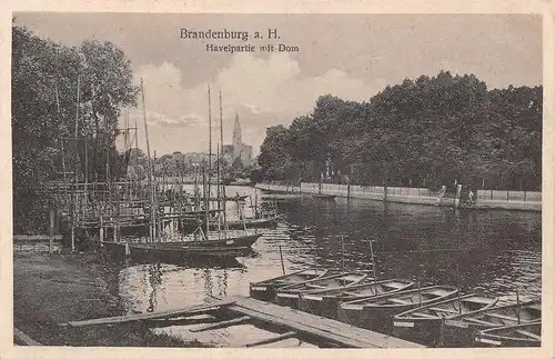 Brandenburg (Havel) Havelpartie mit Dom ngl 168.717