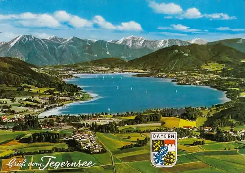 Blick auf den Tegernsee, Panorama gl1995 G6716