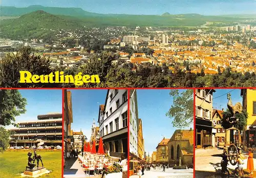 Reutlingen Teilansichten Mehrbildkarte ngl 170.451