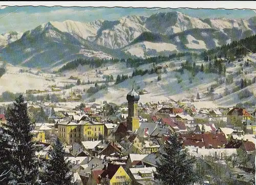 Immenstadt, mit Daumengruppe, Allgäu, Mehrbildkarte glum 1960? G6744