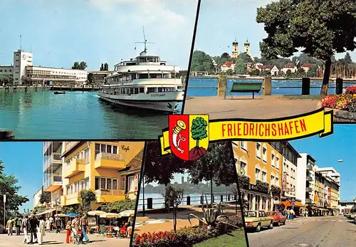 Friedrichshafen Teilansichten Mehrbildkarte ngl 170.754