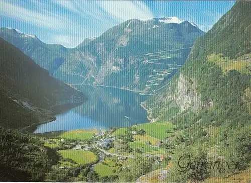 Norge, Geiranger and the eagle-road ngl G3767