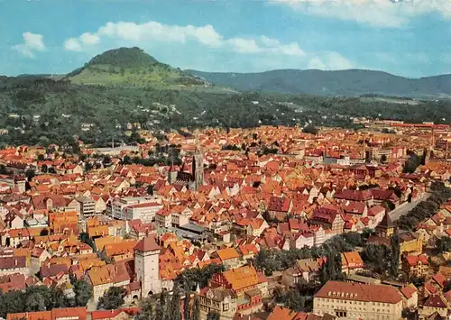 Reutlingen Altstadt mit Achalm und Schwäbischer Alb ngl 170.500