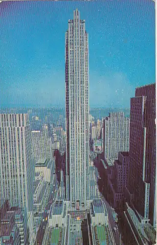 New York, RockefellerCenter gl1957 G3920