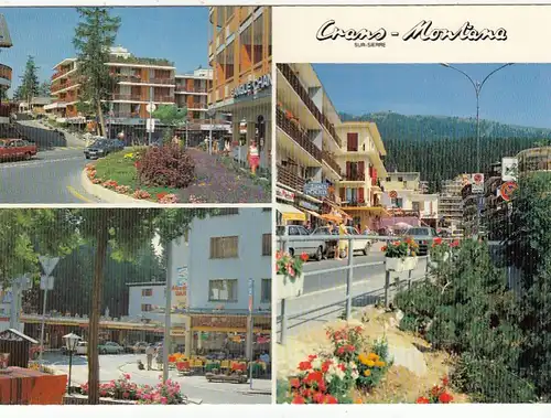 Crans s/Sierre, Valais, Le centre de la station ngl G6248