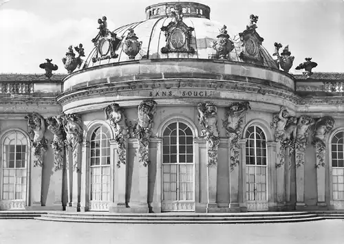 Potsdam Sanssouci Mittelbau gl1964 168.507