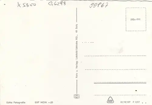 Gotha, Mehrbildkarte ngl G6293