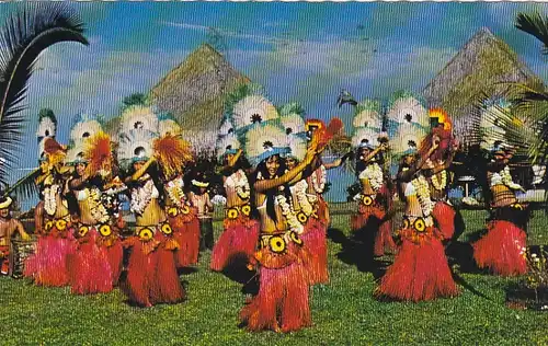 Islands of Hawaii, Tahiti, Dancers gl1983 G4677