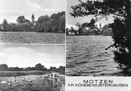 Motzen (Königs Wusterhausen) Badepartie Teilansichten glca.1980 168.540