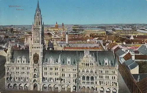 München, Rathaus feldpgl1916 G6850