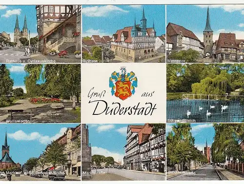 Duderstadt, Mehrbildkarte ngl G5720
