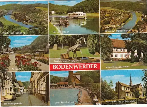 Bodenwerder/Weser, Mehrbildkarte ngl G5730