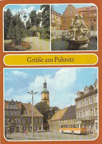 Pulsnitz, Mehrbildkarte ngl G6370