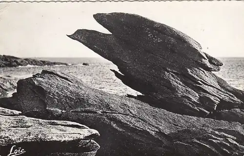 Quiberon, Pointe de Beg-er-VII, Le Rocher de 'Aigle gl1959 G3875