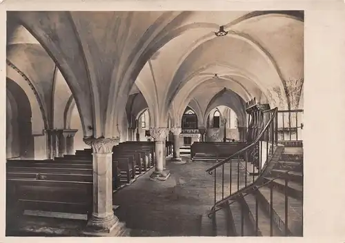 Brandenburg (Havel) Der Dom Krypta Gewölbe Kapitelle ngl 168.682