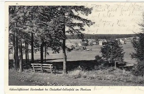 Luftkurort Buntenbock bei Clausthal-Zellerfeld im Oberharz, i glum 1960? G5774