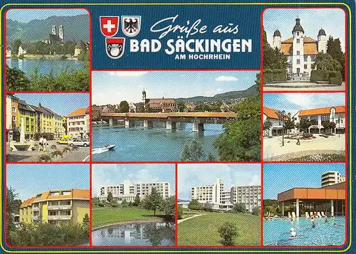 Grüße aus Bad Säckingen Mehrbildkarte ngl G6420