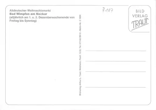 Bad Wimpfen Altdeutscher Weihnachtsmarkt ngl 170.607