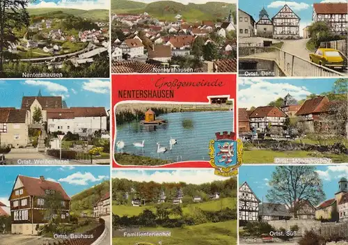 Großgemeinde Nentershausen, Mehrbildkarte glum 1960? G5809