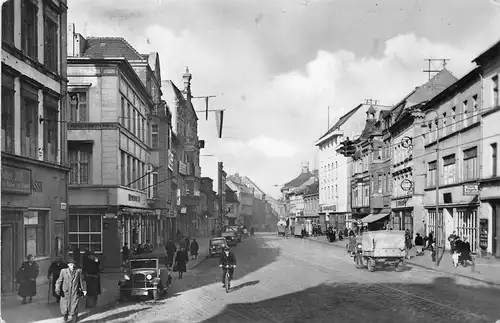 Brandenburg (Havel) Hauptstraße mit Kaufhaus gl1960 168.742