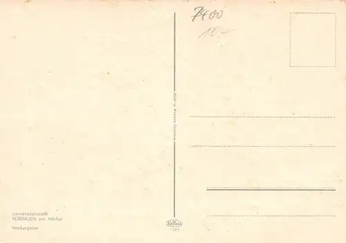 Tübingen Neckargasse ngl 170.684