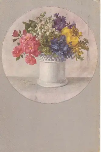 Ein richtig fröhlicher Blumen-Gruß gl1917 G4830