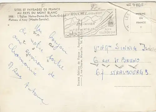 Plateau d'Assy (Haute-Savoie), L'Eglise Notzre-Dame-De-Touts-Grâce ngl G4868