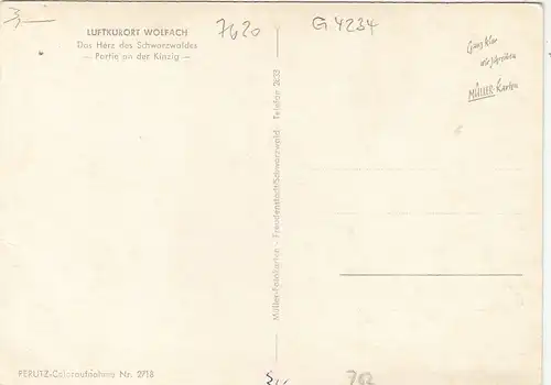 Wolfach, Schwarzwald, Partie an der Kinzig ngl G4234