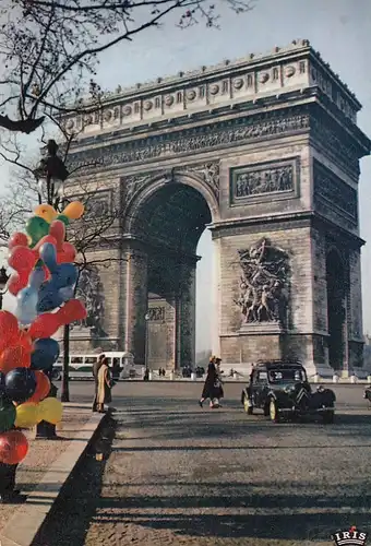 Paris, Arc de Triomphe gl1960 G4052