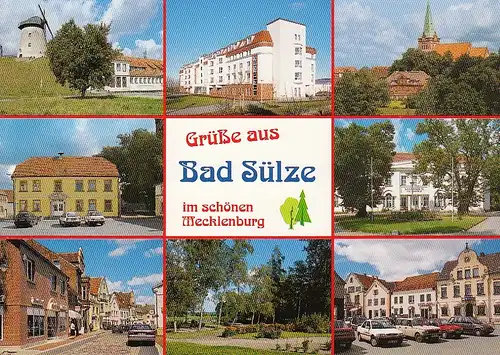 Bad Sülze, Mehrbildkarte ngl G6584