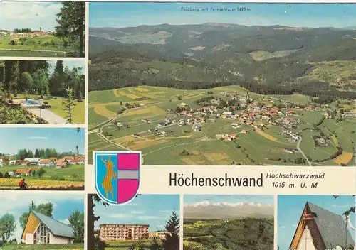 Höchenschwand, Schwarzwald, Mehrbildkarte ngl G4276
