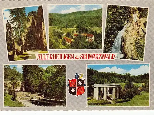 Allerheiligen, Schwarzwald, Mehrbildkarte ngl G4285