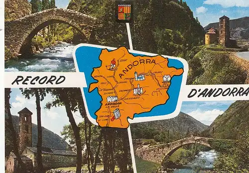 Record d'Andorra, Mehrbildkarte ngl G4081