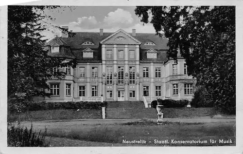 Neustrelitz Staatliches Konservatorium für Musik gl1954 169.180