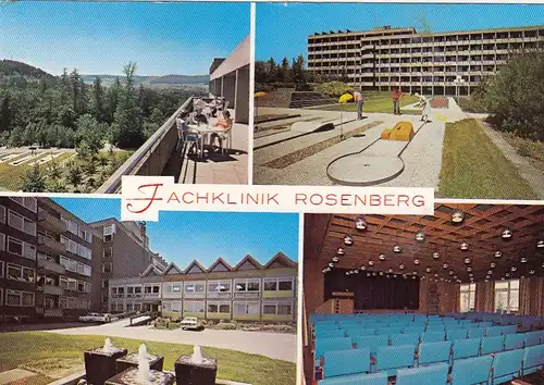 Bad Driburg, im Eggegebirge, Fachklinik Rosenberg gl1989 G5984