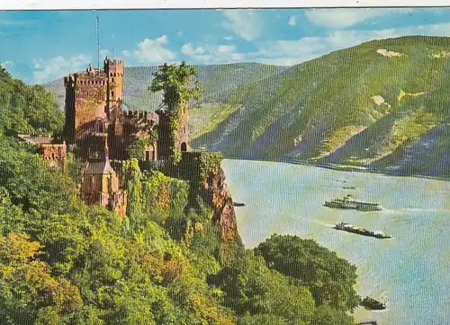 Burg Rheinstein am Rhein bei Trechtlinghausen ngl G4172