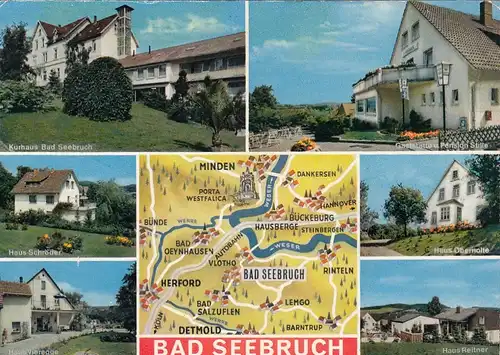 Bad Seebruch bei Vlotho a.d.Weser, Mehrbildkarte ngl G6071