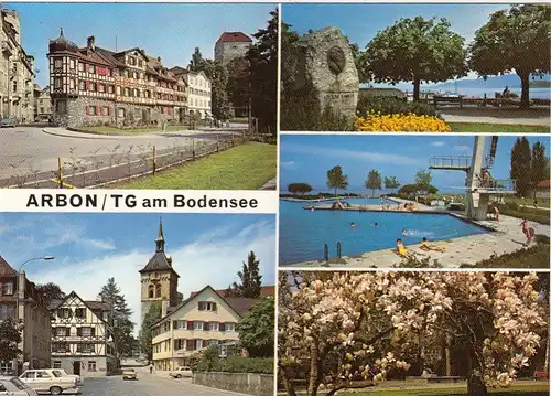 Arbon (Thurgau), am Bodensee, Mehrbildkarte ngl G4198