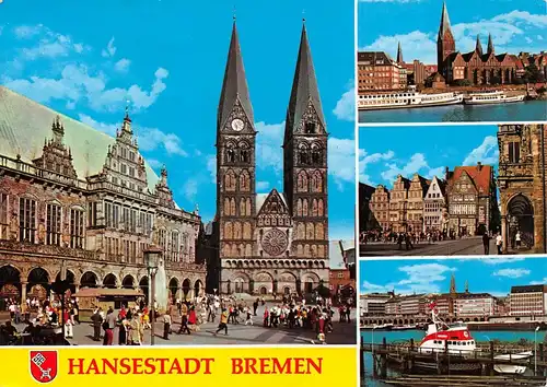Bremen Teilansichten Mehrbildkarte ngl 171.214