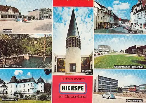 Kierspe, Mehrbildkarte gl1978 G5087
