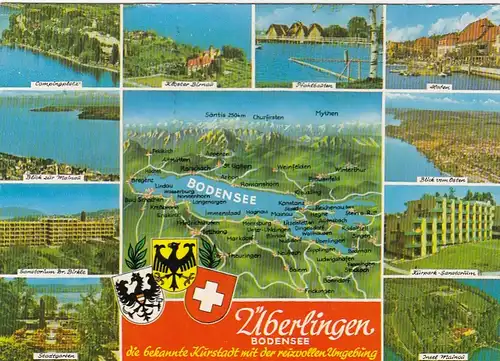 Überlingen am Bodensee, Mehrbildkarte gl1981 G4274
